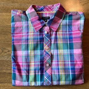 Talbots classic button front shirt